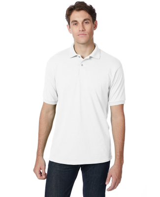 054X Stedman by Hanes® Blended Jersey in White