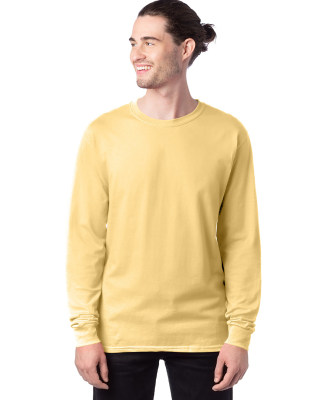 5286 HanesĀ® Heavyweight Long Sleeve T-shirt in Athletic gold