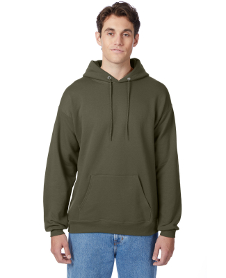 P170 Hanes® PrintPro®XP™ Comfortblend® Hooded in Fatigue green