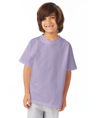 5450 Hanes Authentic Tagless Youth T-shirt in Lavender