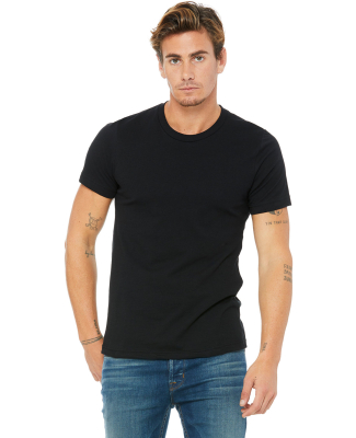 BELLA+CANVAS 3001 Soft Cotton T-shirt in Black