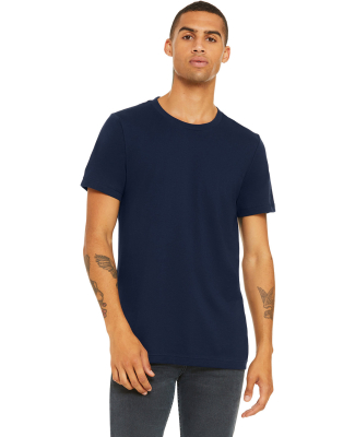 BELLA+CANVAS 3001 Soft Cotton T-shirt in Navy