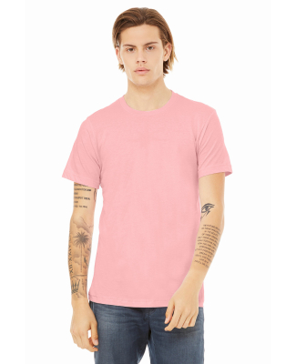 BELLA+CANVAS 3001 Soft Cotton T-shirt in Pink