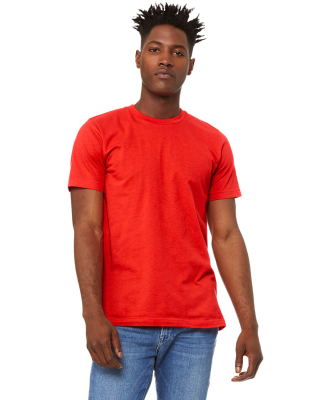 BELLA+CANVAS 3001 Soft Cotton T-shirt in Poppy