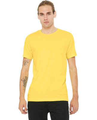 BELLA+CANVAS 3001 Soft Cotton T-shirt in Yellow