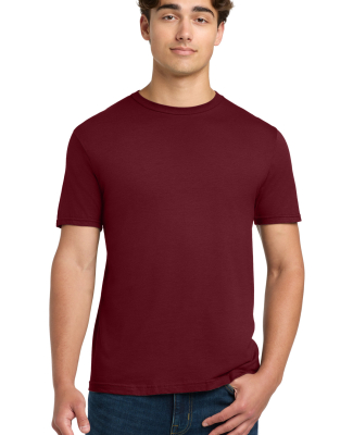Gildan 64000 G640 Soft Style 30 Singles Ring-spun  in Garnet