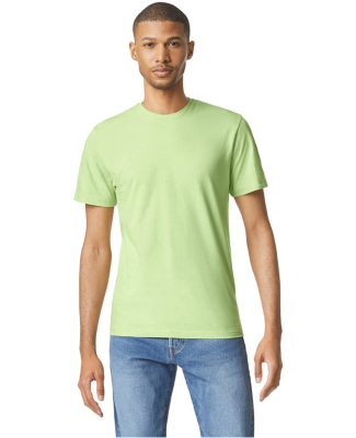 Gildan 64000 G640 Soft Style 30 Singles Ring-spun  in Pistachio