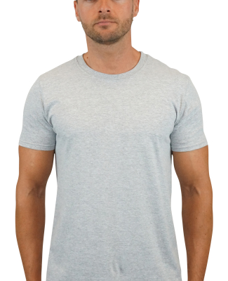 Gildan 64000 G640 Soft Style 30 Singles Ring-spun in Sport grey