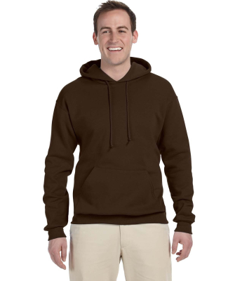 996M JERZEES® NuBlend™ Hooded Pullover Sweatshi in Chocolate