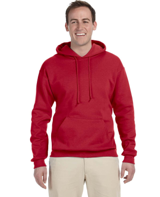 996M JERZEES® NuBlend™ Hooded Pullover Sweatshi in True red