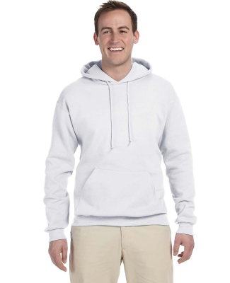 996M JERZEES® NuBlend™ Hooded Pullover Sweatshi in White
