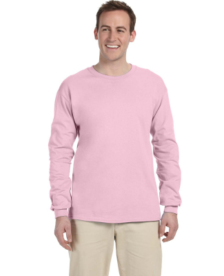 2400 Gildan Ultra Cotton Long Sleeve T Shirt  in Light pink