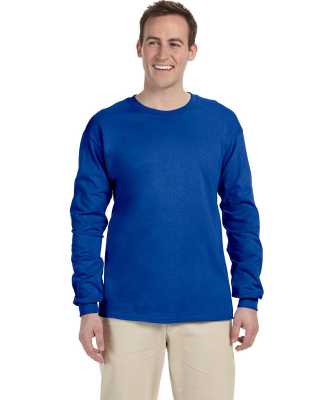 2400 Gildan Ultra Cotton Long Sleeve T Shirt  in Royal