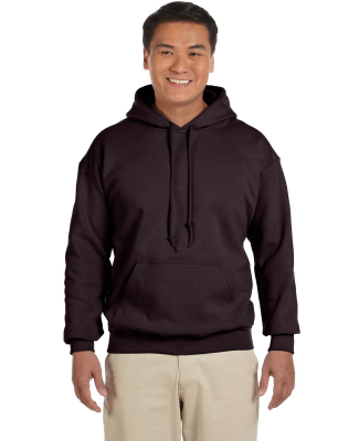 18500 Gildan Heavyweight Blend Hooded Sweatshirt in Dark chocolate