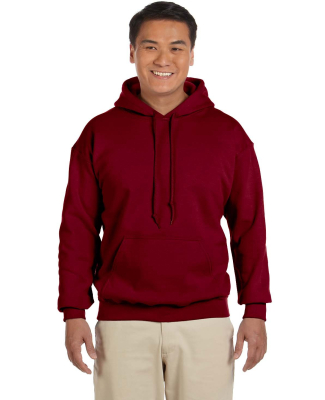 18500 Gildan Heavyweight Blend Hooded Sweatshirt in Garnet