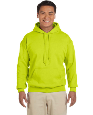 18500 Gildan Heavyweight Blend Hooded Sweatshirt in Safety green