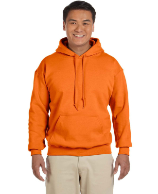 18500 Gildan Heavyweight Blend Hooded Sweatshirt in Safety orange