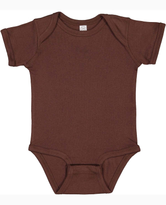 4400 Onsie Rabbit Skins® Infant Lap Shoulder Cree in Brown