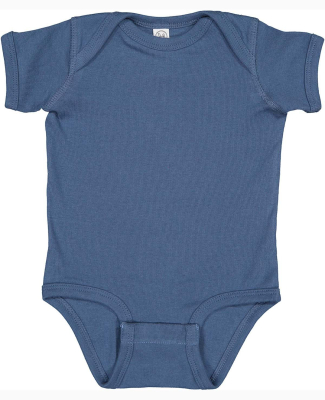 4400 Onsie Rabbit Skins® Infant Lap Shoulder Cree in Indigo