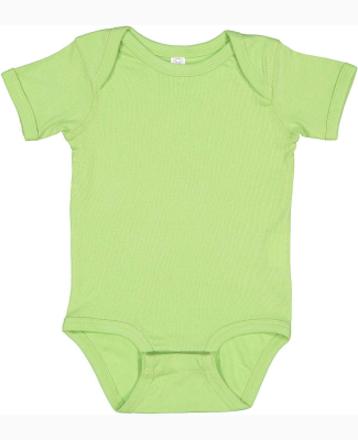 4400 Onsie Rabbit Skins® Infant Lap Shoulder Cree in Key Lime