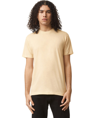 American Apparel TR401 Unisex Tri-Blend Track Tee in Tri-cream