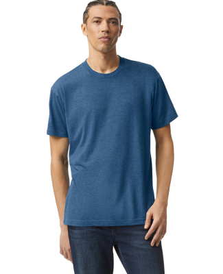 American Apparel TR401 Unisex Tri-Blend Track Tee in Tri-dusk