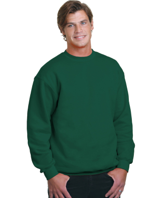 1102 Bayside Fleece Crew Neck Pullover S - 5XL  in Hunter green