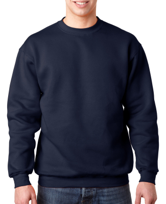 1102 Bayside Fleece Crew Neck Pullover S - 5XL  in Navy