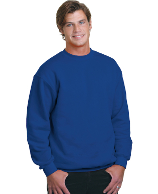 1102 Bayside Fleece Crew Neck Pullover S - 5XL  in Royal blue