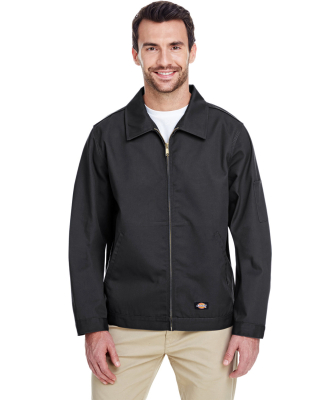 JT75 Dickies Eisenhower Classic Unlined Jacket in Black