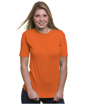 2905 Bayside Adult Union Made Cotton Tee in Bright orange