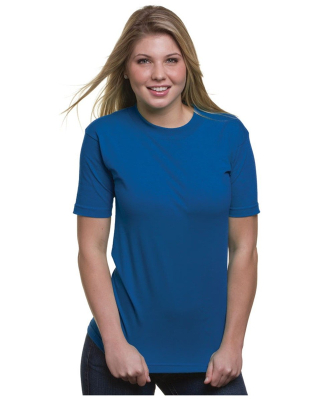 2905 Bayside Adult Union Made Cotton Tee in Royal blue