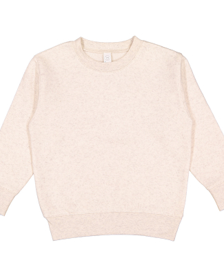 3317 Rabbit Skins Toddler/Juvenile Crew Neck Sweat in Natural Heather