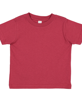 3322 Rabbit Skins Infant Fine Jersey T-Shirt in Garnet