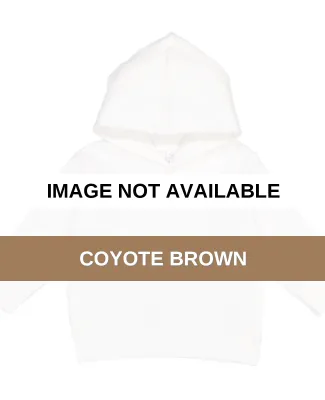 3326 Rabbit Skins Toddler Hooded Sweatshirt with P Coyote Brown