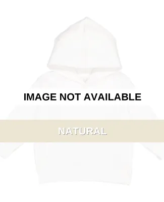 3326 Rabbit Skins Toddler Hooded Sweatshirt with P Natural