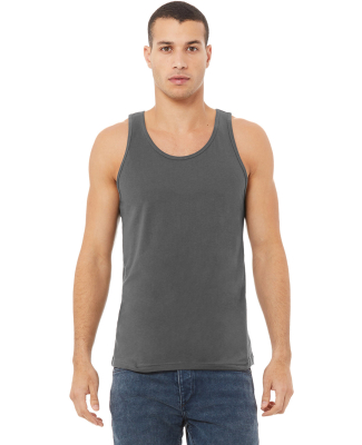 BELLA+CANVAS 3480 Unisex Cotton Tank Top in Asphalt