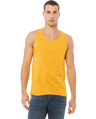 BELLA+CANVAS 3480 Unisex Cotton Tank Top in Gold