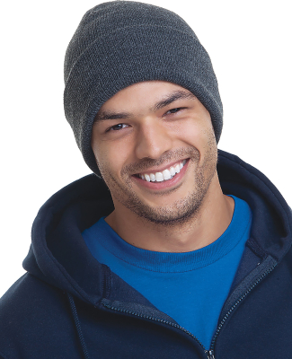 3825 Bayside Knit Cuff Beanie in Graphite