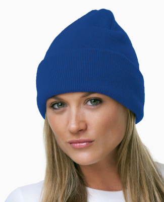 3825 Bayside Knit Cuff Beanie in Royal Blue
