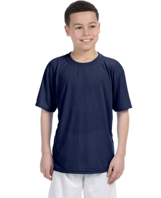 42000B Gildan Youth Core Performance T-Shirt in Navy