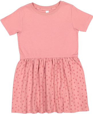 4424 Rabbit Skins Infant Fine Jersey Creeper in Mauvelous/ mauvelous spot
