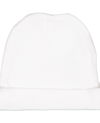 4451 Rabbit Skins Infant Cap in White