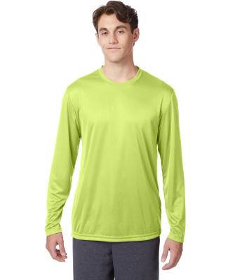 482L Hanes Adult Cool DRI in Safety green