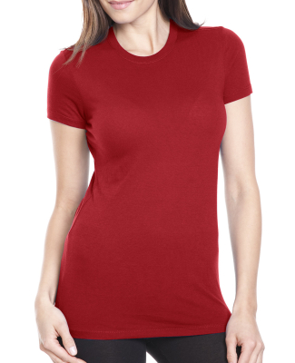 4990 Bayside Ladies' Fashion Jersey Tee in Red