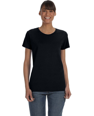 5000L Gildan Missy Fit Heavy Cotton T-Shirt in Black