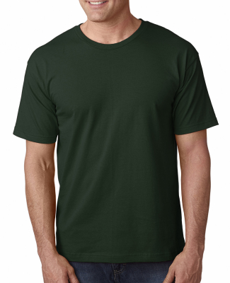 5040 Bayside Adult Short-Sleeve Cotton Tee in Hunter green