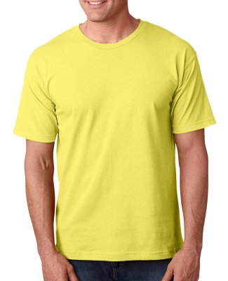 5040 Bayside Adult Short-Sleeve Cotton Tee in Yellow