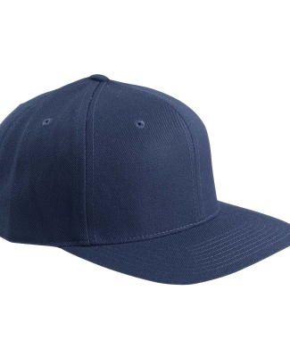 6089M Yupoong Classic Snapback Cap GREEN Under Bil in Navy