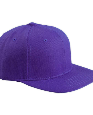 6089M Yupoong Classic Snapback Cap GREEN Under Bil in Purple